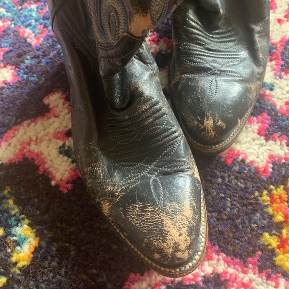 Vintage Midcalf Cowboy Boots - Picture 3 of 3